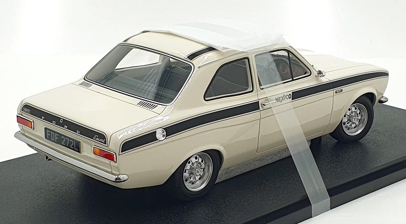 Cult Models 1/18 Scale CML063-4 - 1973 Ford Escort Mexico - White