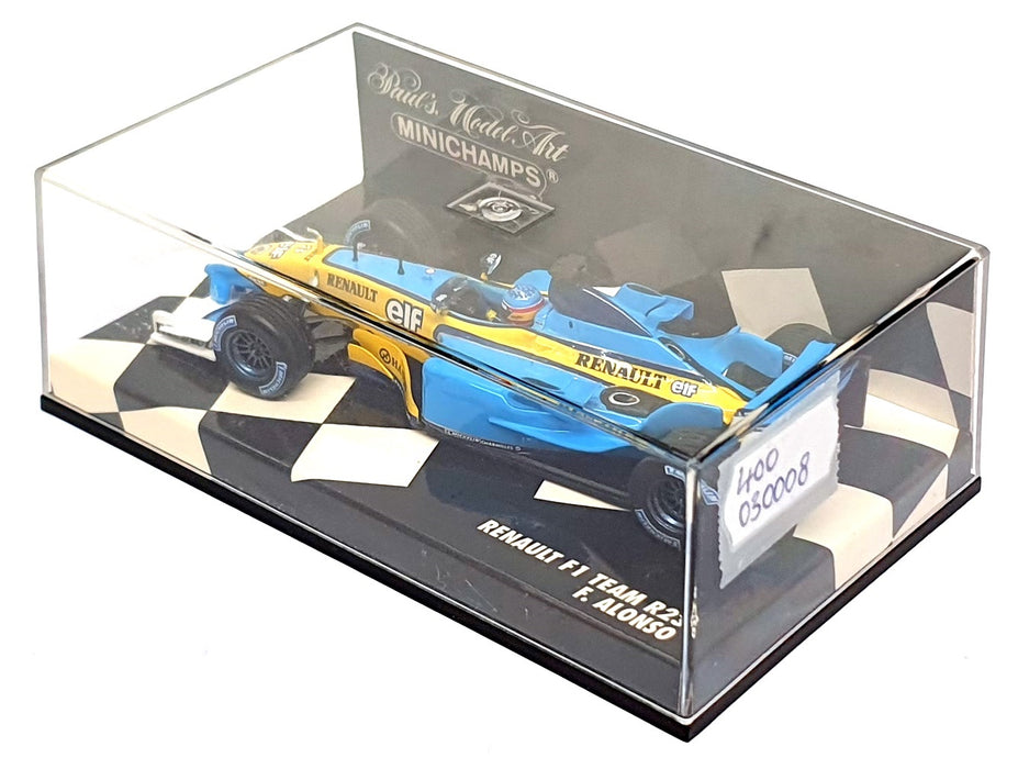 Minichamps 1/43 Scale 400 030008 - F1 Renault R23 F. Alonso