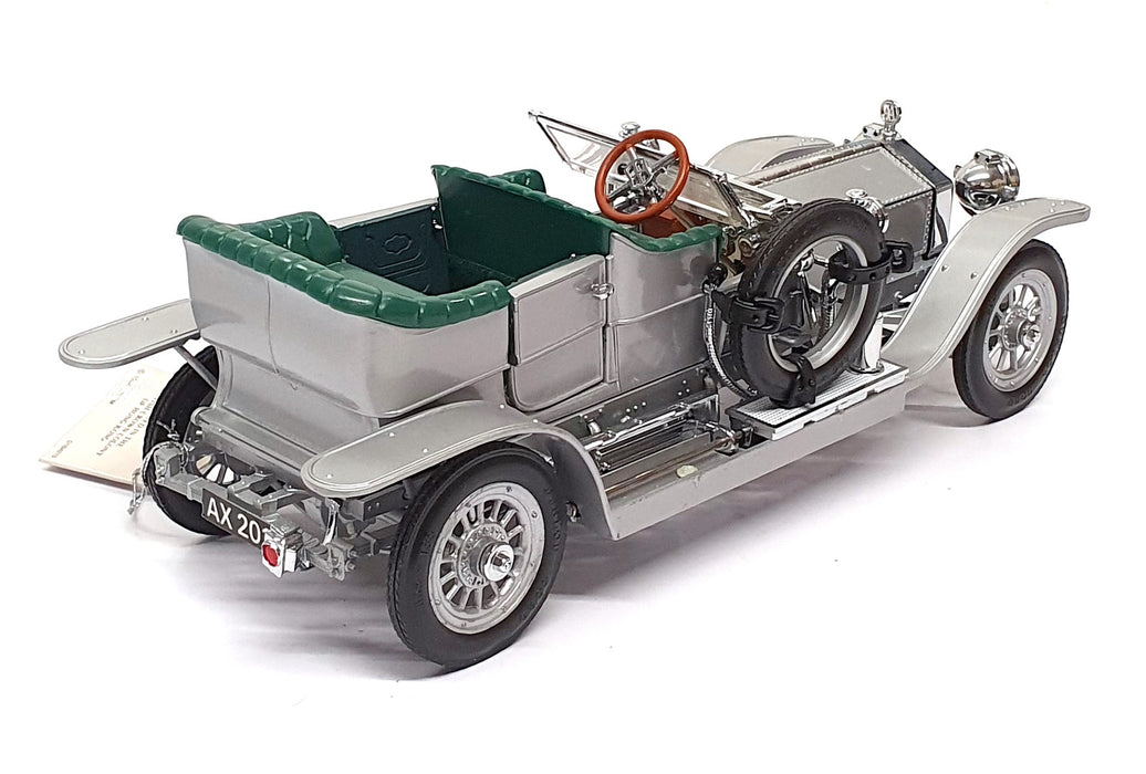 Franklin Mint 1/24 Scale 17626E - 1907 Rolls Royce Silver Ghost - Silver