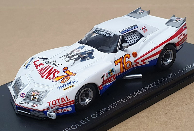 Altaya 1/43 Scale AT7676 Chevrolet Corvette 76 Le Mans 1976 White