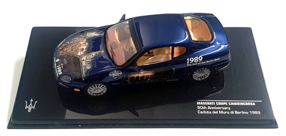 Ixo 1/43 Scale MOC053 - Maserati Coupe Cambiocorsa 90yrs Berlin Wall 1989