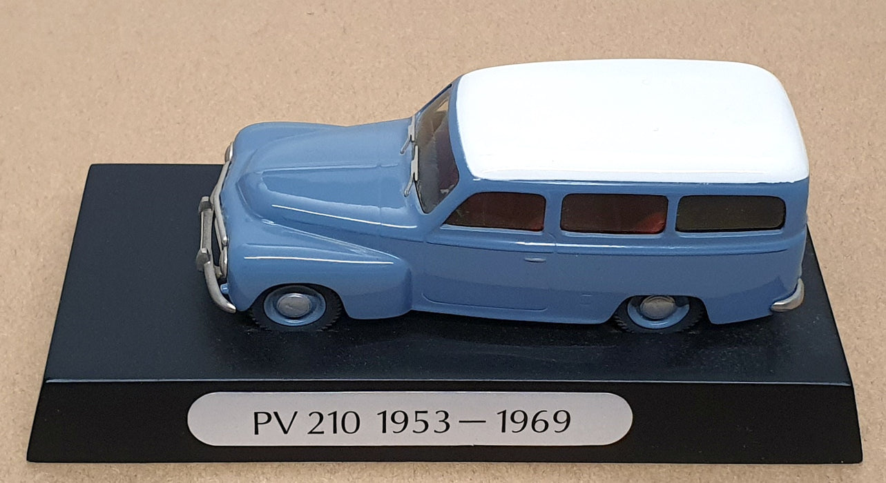 Somerville Models 1/43 Scale 128 - 1960 Volvo 210 Duett - Blue/White