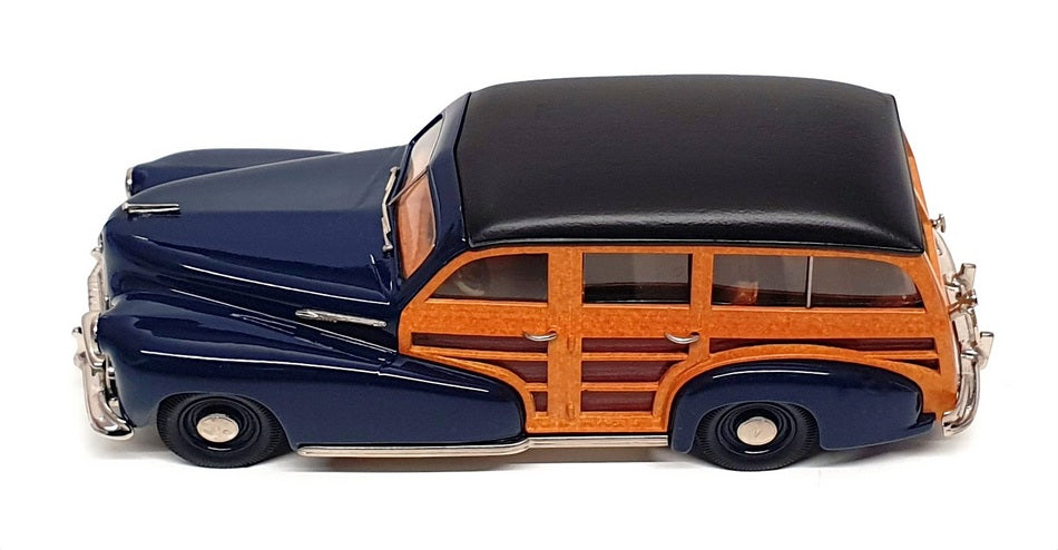 Brooklin SMTS 1/43 Scale BML25 - 1942 Oldsmobile B-44 Stn Wagon - Blue/Black