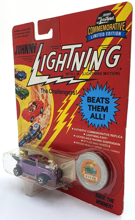 Johnny Lightning 1/64 Scale 100-130 - The Challengers VW Bug Bomb - Purple