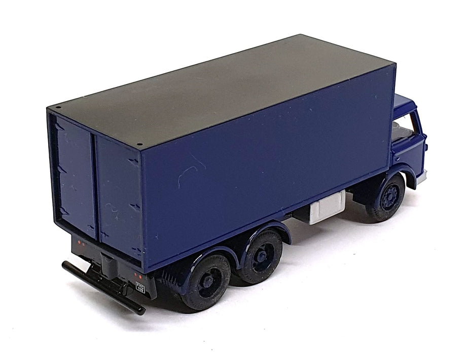 Base Toys 1/76 Scale C6C-018 - Ford D Series Box Van - Blue