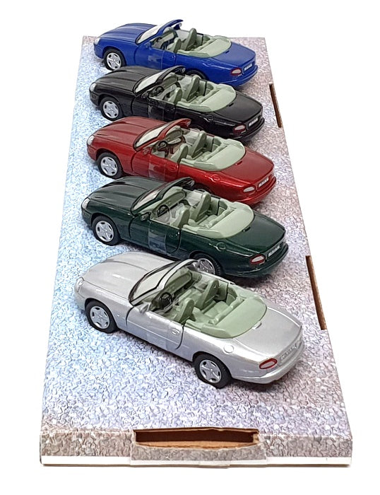 Cararama 1/43 Scale Diecast 255 - 5x Piece Jaguar XK8 Set