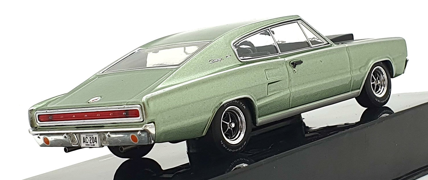 Ixo 1/43 Scale Diecast CLC605N.22 - 1967 Dodge Charger MK1 - Met. Green