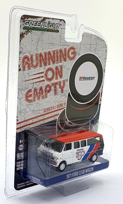 Greenlight 1/64 Scale 41110-C - 1971 Ford Club Wagon - White