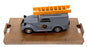 Brumm 1/43 Scale R46 - Fiat 500 Van With Ladder (Stipel) - Grey