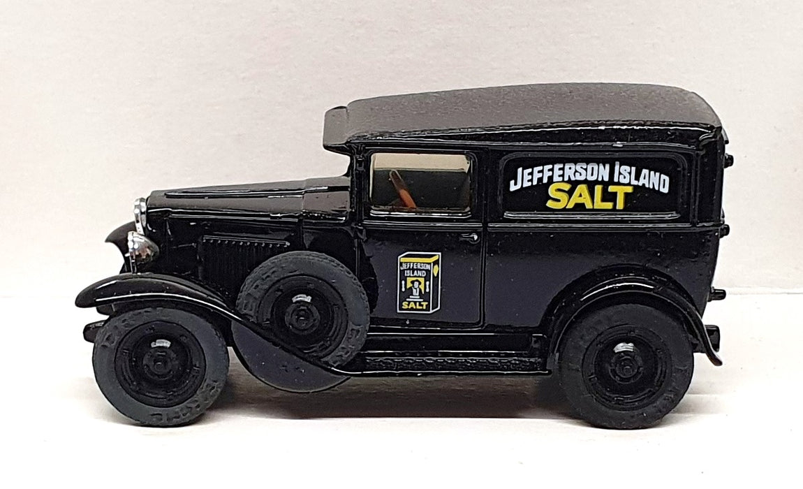 Ertl 1/43 Scale 2518 - 1930 Chevrolet ½ Ton Truck Jefferson Island Salt - Black