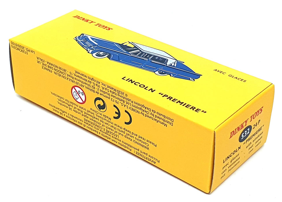Norev Dinky Toys 532 - Lincoln Premiere - 2-Tone Blue