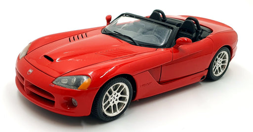 Burago 1/18 Scale Diecast 16126A - Dodge Viper SRT-10 - Red
