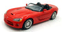 Burago 1/18 Scale Diecast 16126A - Dodge Viper SRT-10 - Red