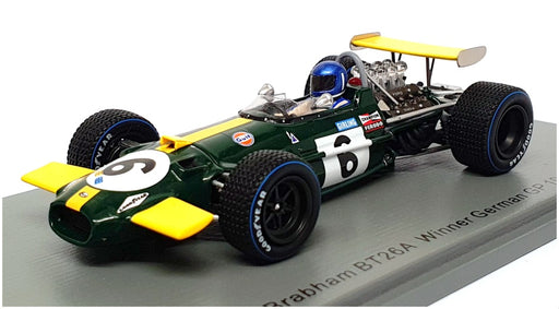Spark 1/43 Scale S8321 - F1 Brabham BT26A Winner German GP 1969 #6 Ickx