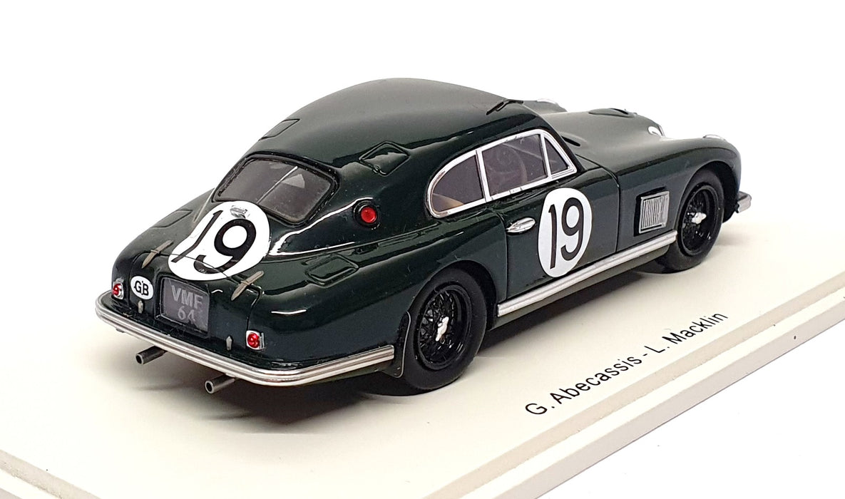 Spark Model 1/43 Scale S0587 - Aston Martin DB2 #19 5th Le Mans 1950 - Green