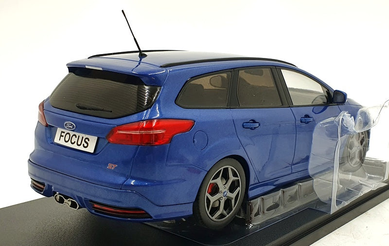 Ixo 1/18 Scale MCG18465 - Ford Focus ST Estate - Met. Blue