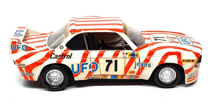 Solido 1/43 Scale No. 75 - BMW 3000 CSL #71 IMSA 1977 - Orange/White
