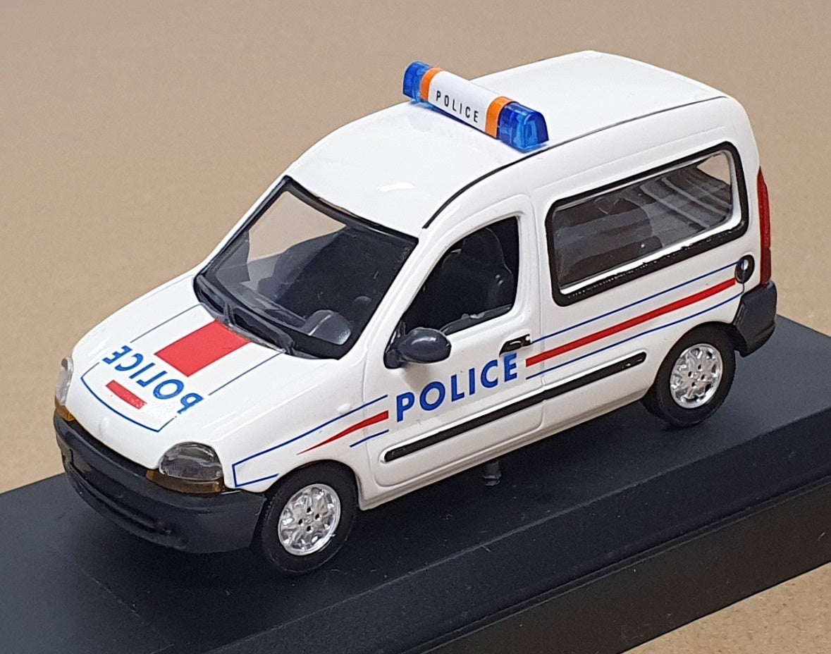 Verem 1/43 Scale Diecast V286 - Renault Kangoo Police Car - White