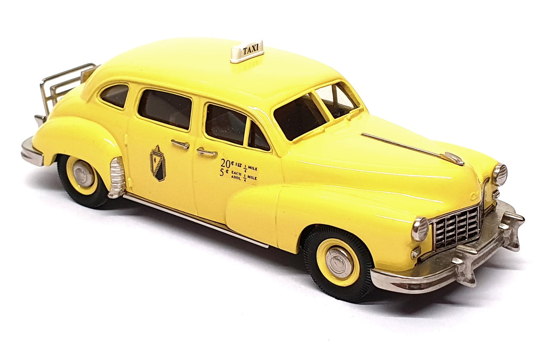 Brooklin Models 1/43 Scale BRK89A - 1949 Checker New York Taxi Cab - Yellow
