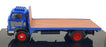 British Transport Classics 1/50 Scale 010201 Commer Flatbed Knights Of Old Blue