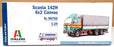 Italeri 1/24 Scale Unassembled Kit 90762 - Scania 142H 6x2 Canvas Truck