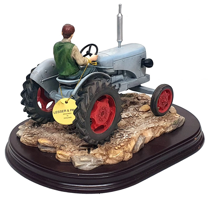 The Leonardo Collection LP8262 - Fordson Tractor Country Life Scene Sculpture