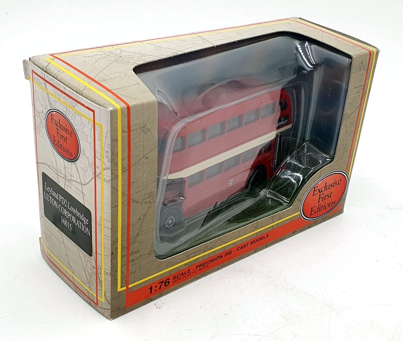 EFE 1/76 Scale Diecast 16015 - Leyland PD2 Lowbridge Luton Corporation