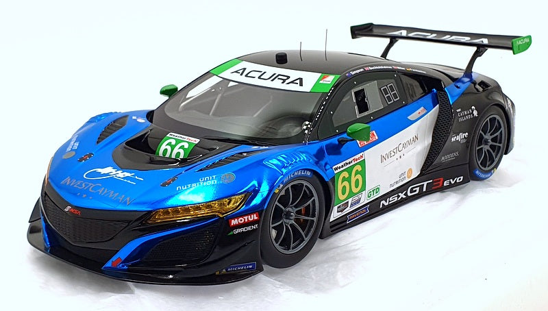 Top Speed 1/18 Scale TS0535 - Acura NSX GT3 EVO22 2022 IMSA Daytona 24 Hrs #66 