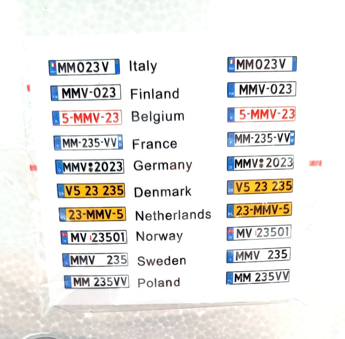 Marge Models 1/32 Scale 2322-01 Volvo FH5 8x4 Truck - Clear White