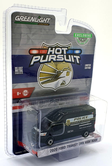 Greenlight 1/64 Scale 30212 - 2020 Ford Transit LWB High Roof Van - Police