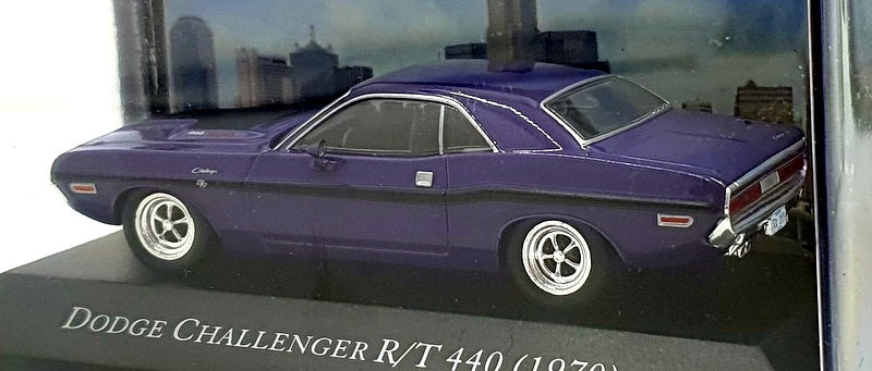 Altaya 1/43 Scale AT17325 - 1970 Dodge Challenger R/T 440 - Purple