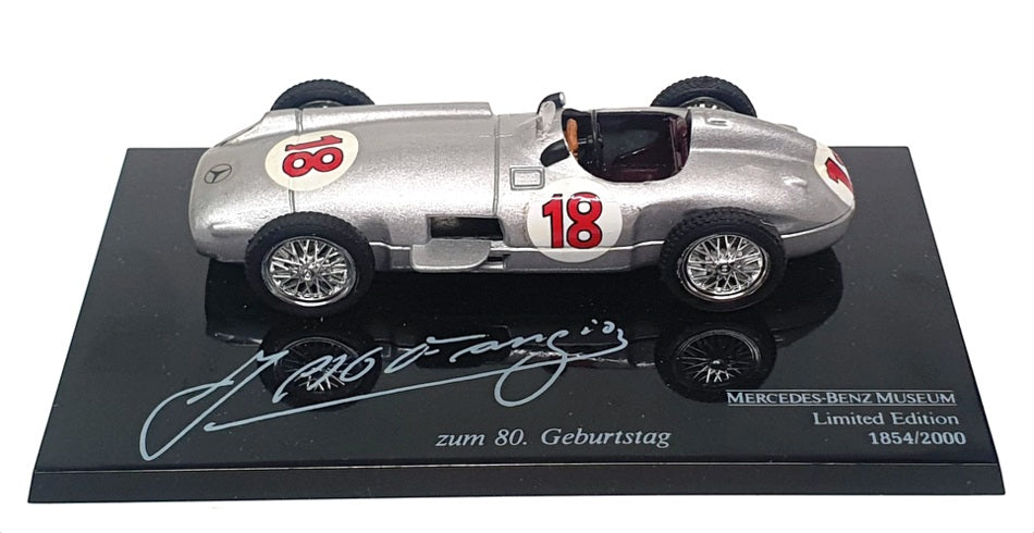 Brumm 1/43 Scale BR18F - Mercedes Benz W196 Nurburgring 1954 #18 Fangio