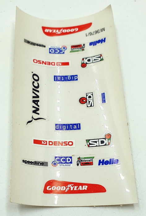 Scalextric 1/32 Scale Slotcar C613 - Formula Navico #28 - Red Helmet