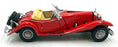 Franklin Mint 1/24 Scale Diecast 11226E - 1935 Mercedes-Benz 500K - Red