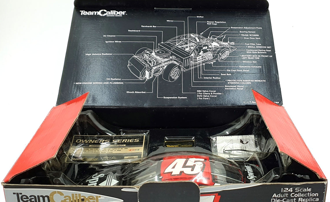 Team Caliber 1/24 Scale O452049SP - 2001 Dodge #45 Sprint NASCAR - Kyle Petty