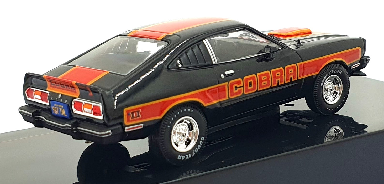 Ixo 1/43 Scale CLC599N.22 - 1977 Ford Mustang Cobra II - Black
