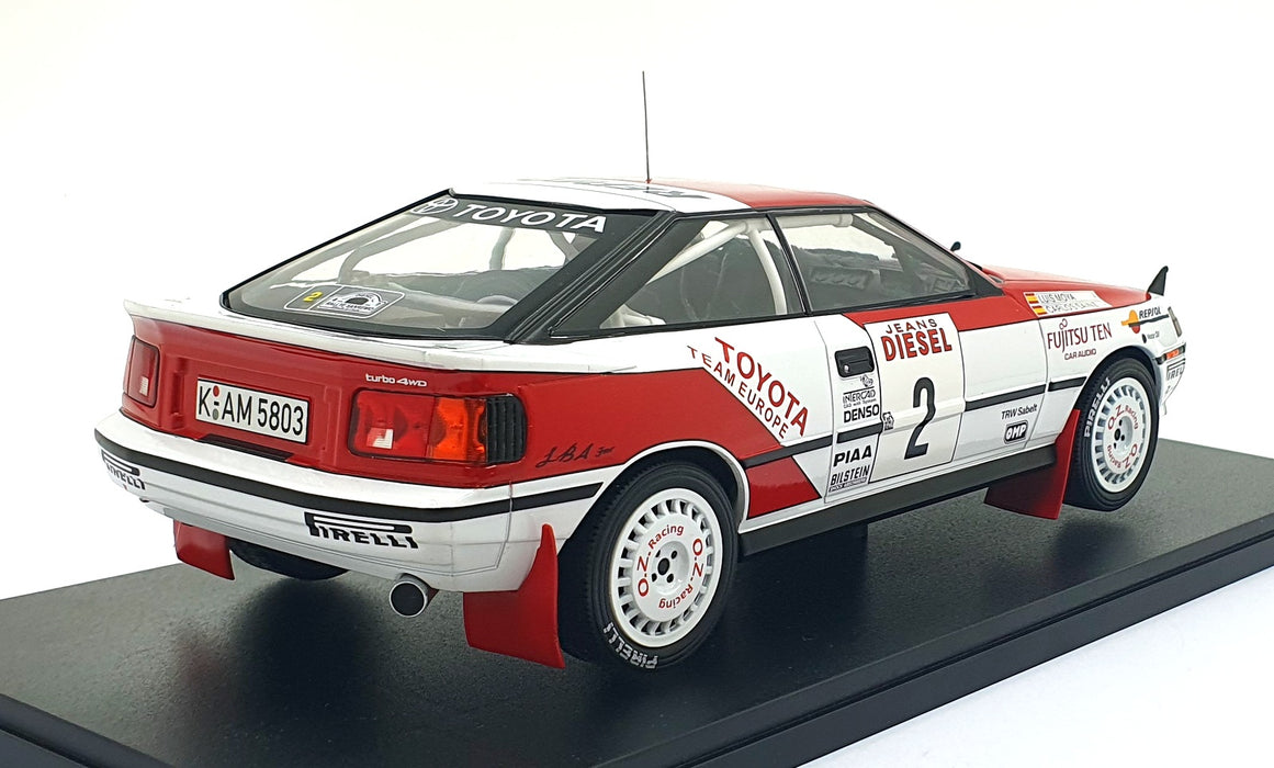 Ixo 1/18 Scale 18RMC069A.20 - Toyota Celica GT-Four ST165 #2 San Remo 1990