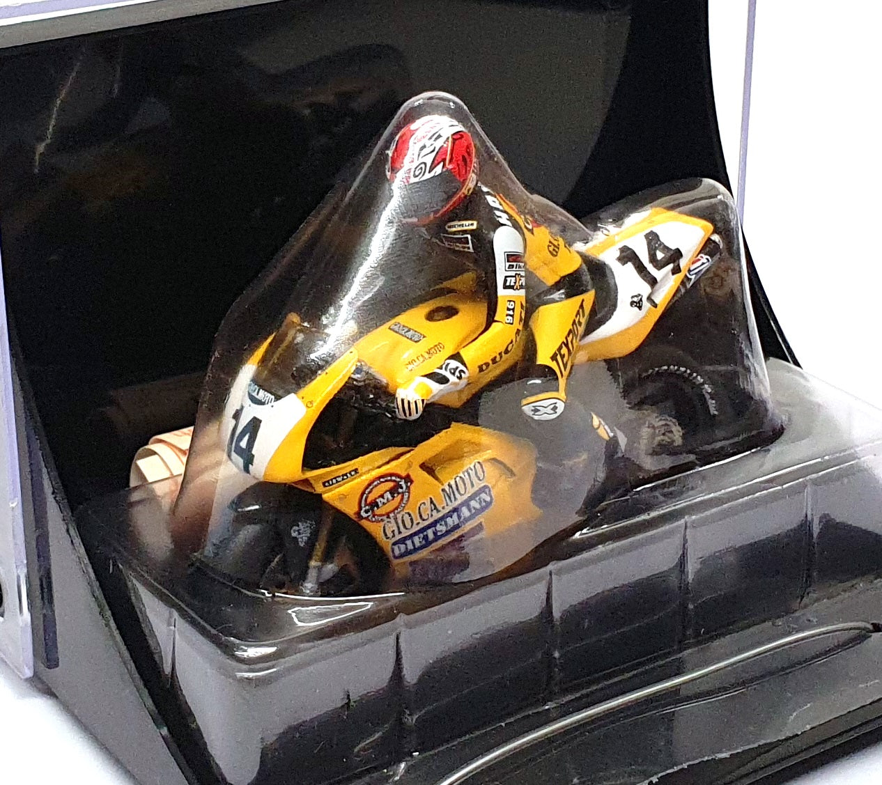 Onyx 1/24 Scale XM066 - Ducati 916 Team GIO.CA.MOTO #14 James Haydon