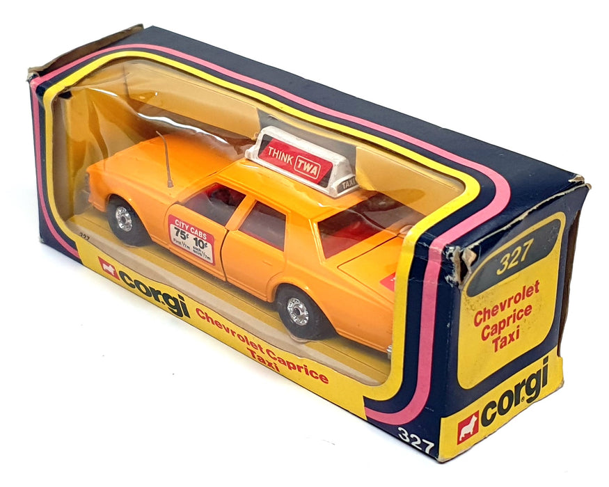 Corgi Original Diecast 327 - Chevrolet Caprice Taxi - Orange