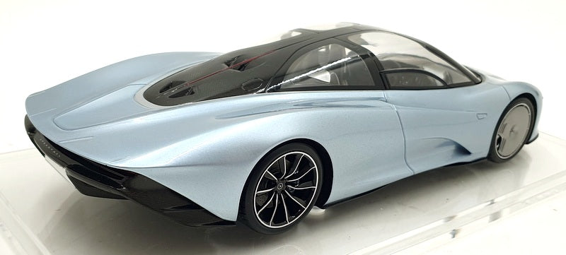 TSM Model 1/18 Scale 25425A - McLaren Speedtail - Light Blue
