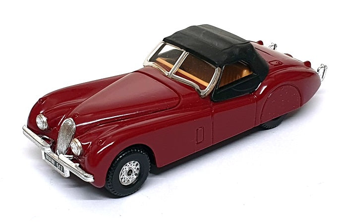 Corgi 11.5cm Long Diecast 819 - Jaguar XK120 - Maroon