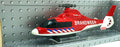 Cararama 1/43 Scale 001043A - Brandweer Helicopter - Red