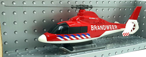 Cararama 1/43 Scale 001043A - Brandweer Helicopter - Red