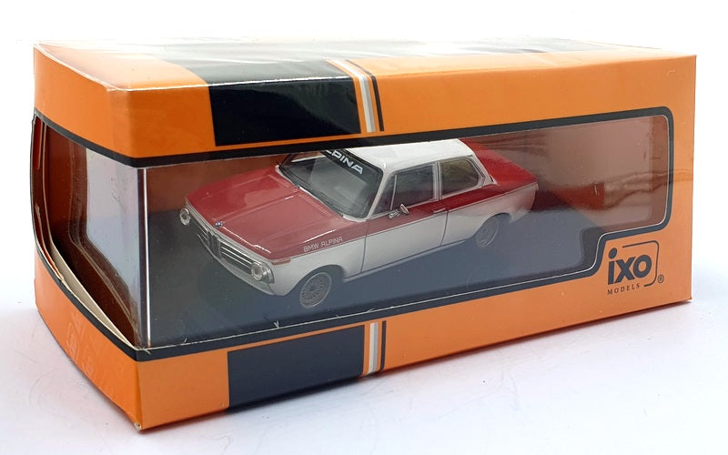 Ixo Models 1/43 Scale CLC481N.22 - 1972 Alpina 2002 Tii - White/Red