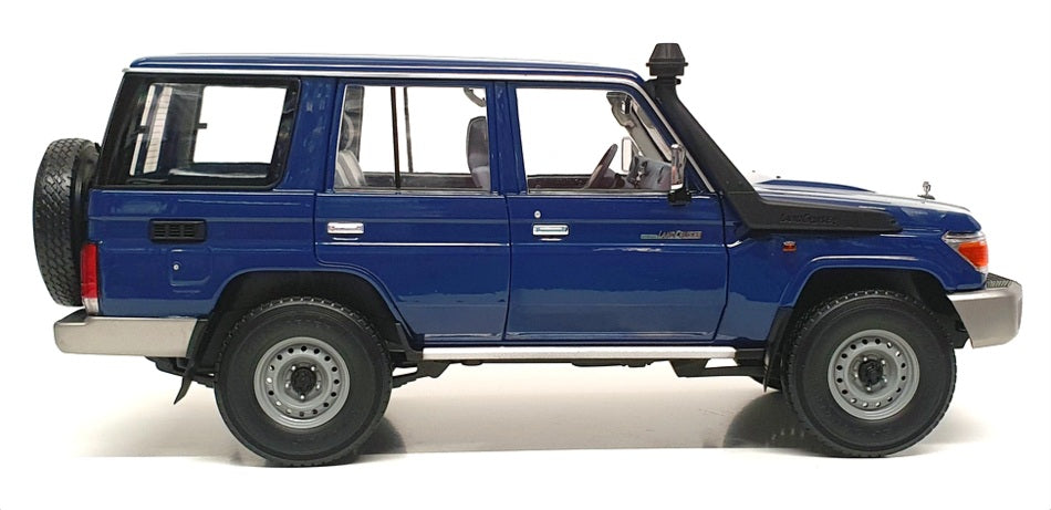 Almost Real 1/18 Scale 870101 - Toyota Land Cruiser 70 Series (J76) - Blue
