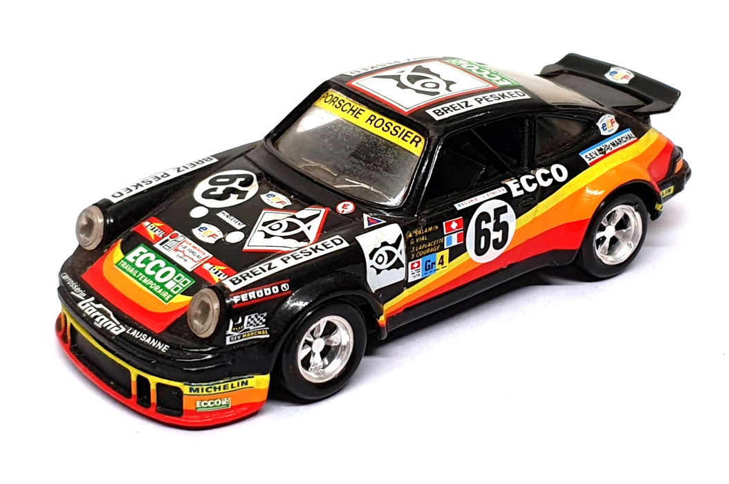 Solido 1/43 Scale Diecast 1323 - Porsche 934 Race Car #65 - Black