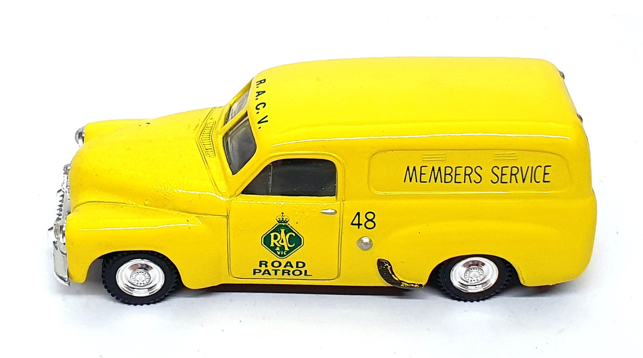 Trax 1/43 Scale 8003R - FJ Holden Van RACV Road Service - Yellow