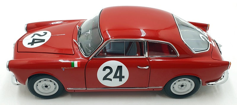 Kyosho 1/18 Scale Diecast 08957B Alfa Romeo Giulietta SV 1958 Targa Florio #24