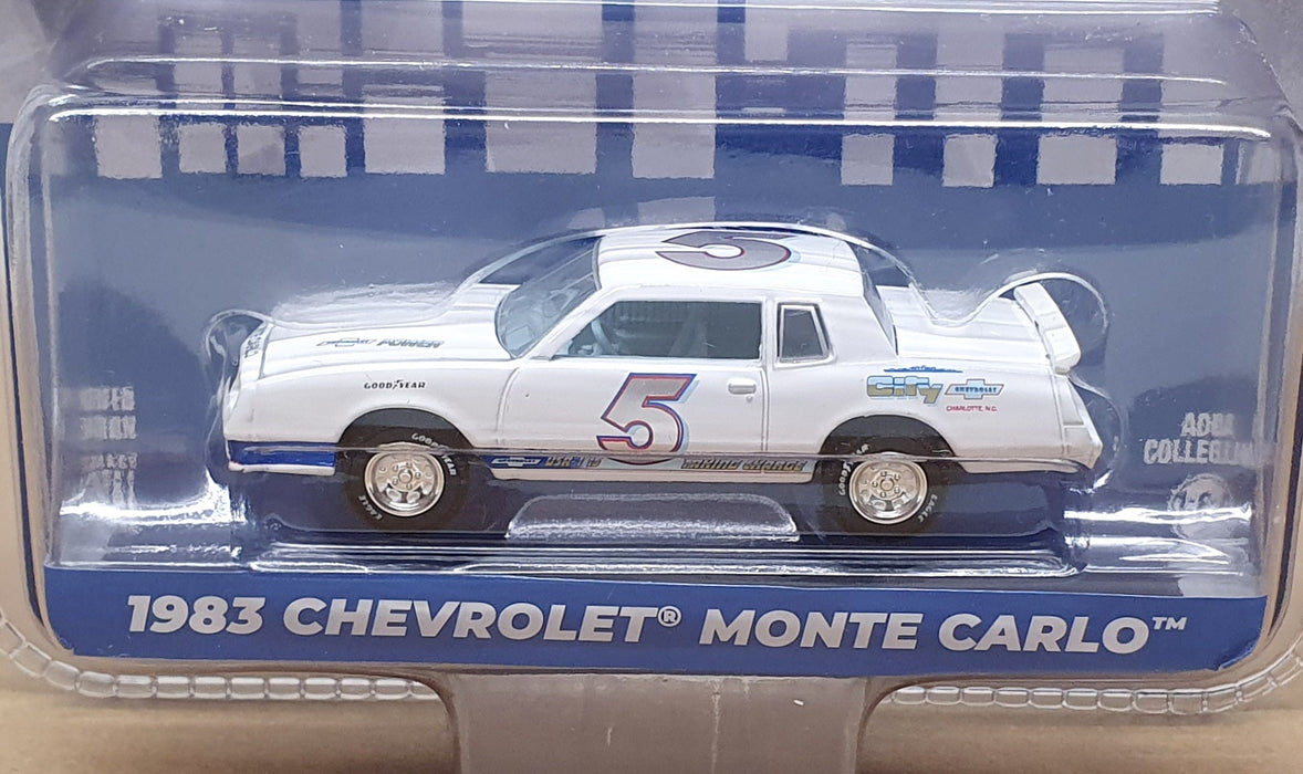 Greenlight 1/64 Scale 30520 - 1983 Chevrolet Monte Carlo #5 - White