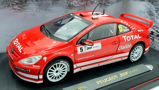 Maisto 1/18 Scale Diecast 38693 - Peugeot 307 WRC #5 Gronholm